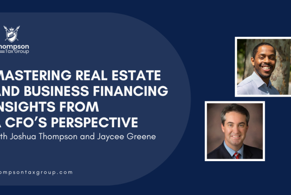 Interview: Mastering Real Estate and Business Financing Insights from a CFO's Perspective